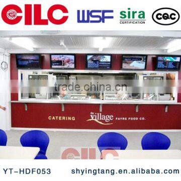 CILC modular container coffee shop, prefabricated restaurant, container house DIY