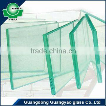 Hot sale with CCC ISO9001 CE flat shape curved shape tempered glass for building