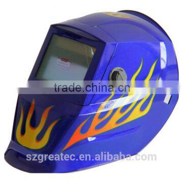 LYG-5522A Fire design have 5 different color industrial safety auto darkening welding mask