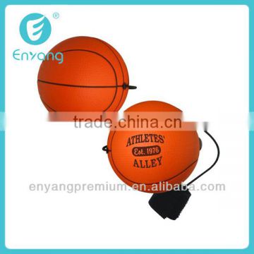 basketball stress ball with stand