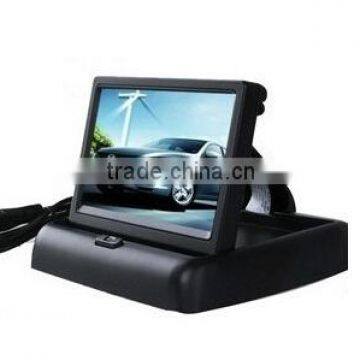 DC 12V 4.3 inch Fold Parking Sensor with TFT-LCD visual car display