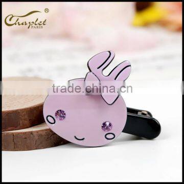 cute animal hair accessories of rabbit hairgrip for girls