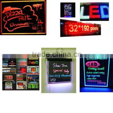 Manufacturing acrylic led sign boards led acrylic board