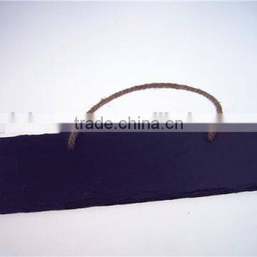 Eco-friendly Natural Black Slate Chalk Writing Board With Customized Shape photo-5