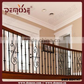 beautiful and vintage wrought iron porch railings