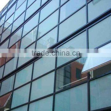 Real estate curtain wall best building materials with aluminum alloy interior wall design material