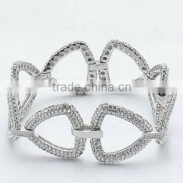 925 Silver Crystal Bridal Jewelry Sets, Wholesale Sets photo-3