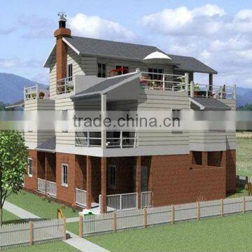 B.R.D Excellent Sandwich wall panel Modualr mobile Prefab Villa                        
                                                Quality Choice