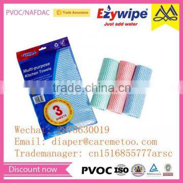 Nonwoven Industrial Cleaning Rag/Reusable clothing cloth/Eco-friendly Kitchen Cleaning Cloth