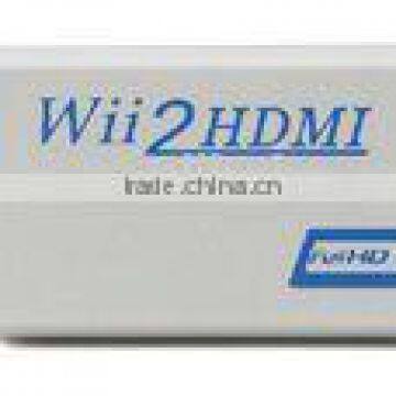 Wii To hdmi PVC housing 720P and 1080P game console port input hdmi output YJS-K006