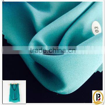 China wholesale hot product 50D 100%Polyester CDC for lady's fashion dress /shirt/ blouse (#P-003)