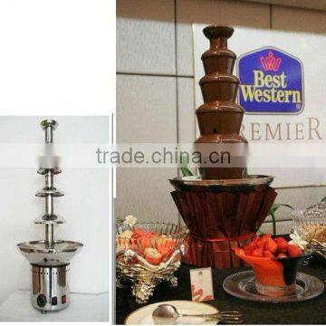 5 Layers 80CM Commercial Chocolate Fountain Machine