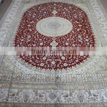 10*14 Handknotted Silk Carpet,Handtufted silk carpet BTSL