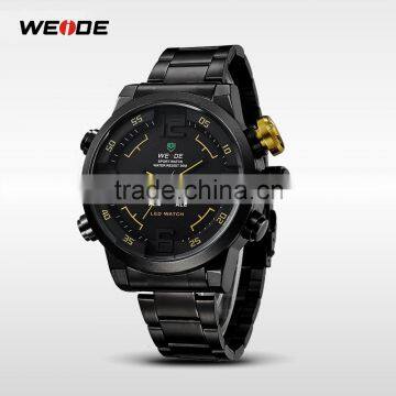 Top Popular Sports Watches Stainless Steel Watches Band Alloy Watch Case