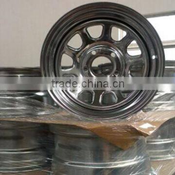 Hot sale Non-beadlock 4x4 steel wheel for SUV