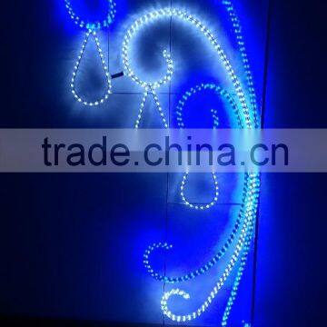 Outdoor Decor 2d Motif Light commercial street light motif for project