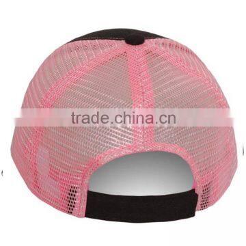 Custom Baseball Cap Embroidery Curved Brim Cotton Mesh Baseball Cap photo-6