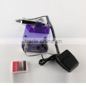 Professional Improved 30000 RPM Electric Nail Machines 288 Nail File Drill Acrylic Pedicure Machine Bits Kit