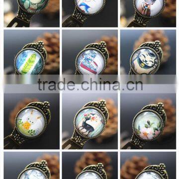 2016 IN STOCK Wholesale Retro Beaded Bow Butterfly Knot Mermaid Carved Personalized Retro Metal Bookmarks Quality Choice photo-4