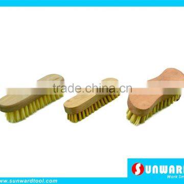 Wooden Block Scrubbing Wood Brush