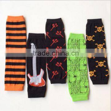 JPANT150410 Halloween Skull Cotton leg warmer for kids Baby one size fit most 2015