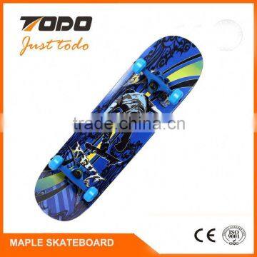 China Supplier Drop Through Drop Down 9 Ply Maple Skateboard photo-2