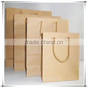 Brown Paper Bag Luxury Shopping Paper Bag For Cloth Foldable Packaging Box photo-6