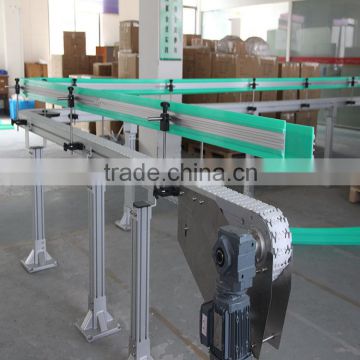 Curve Running Multiflex Flexlink Aluminum Conveyor