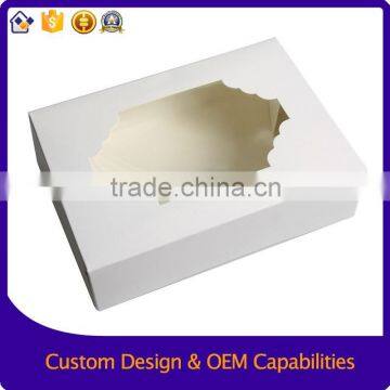 Wholsale white cake paper box