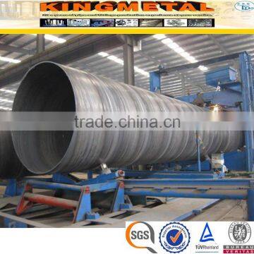 API 5L Welded Carbon Steel Spiral Seam Submereged Arc Welded Pipe SSAW Pipe photo-3