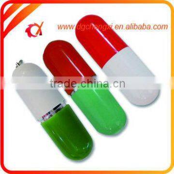 Bulk Fashion Pill Box Silicon 4gb USB Drive