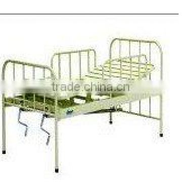 Manual double shake bed