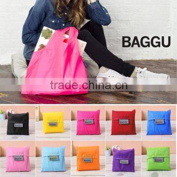 BAGGU Standard Reusable Shopping Bag/Shopping Tote Travel Recycle Bag/Portable Folding Storage Bag Grocery