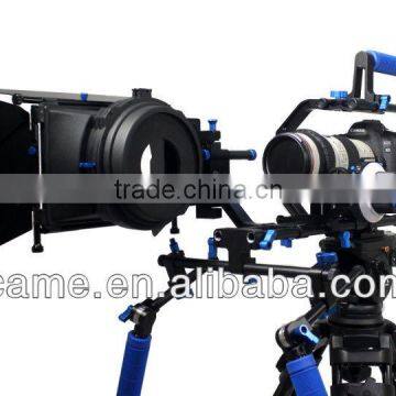 5D2 5D3 7D DSLR Rig Rigs Video Shoulder Camera Support Stabilizer Follow focus