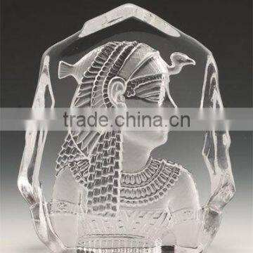 Clear Glass Home Decoration -Queen of Egypt photo-2