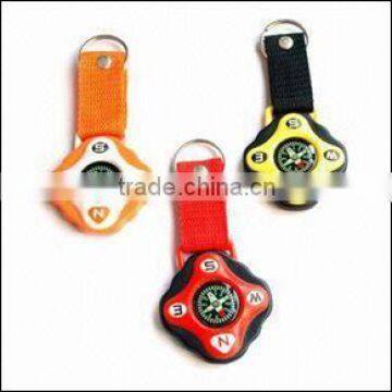 Keyring Compasses, Different Colors are Available