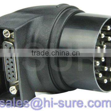 DB15P FEMALE TO BMW20P Adapter for BMW equipment