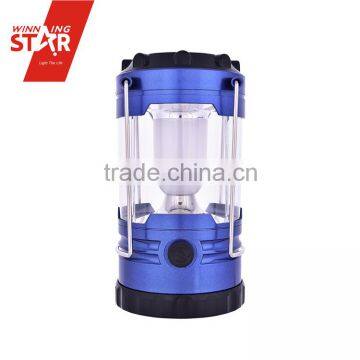 Handle Crank Egg Shape Dimming 5 LED Camping Lanterns with Fake Compass