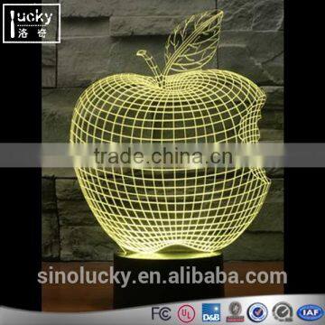 Bedroom Apple shape lighting led night light for kids