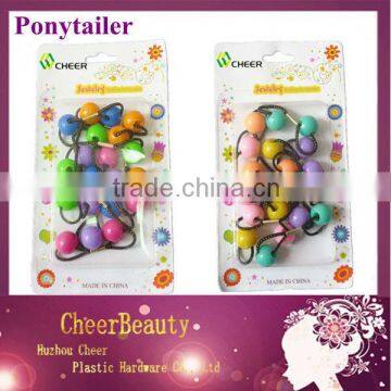 Ponytail rubber bands PT020/ponytail holder /baby hair bands