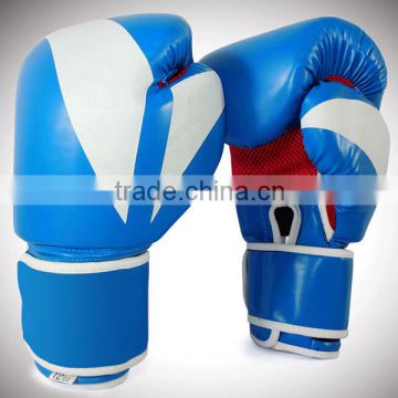 Cheap custom printed 12oz leather boxing gloves