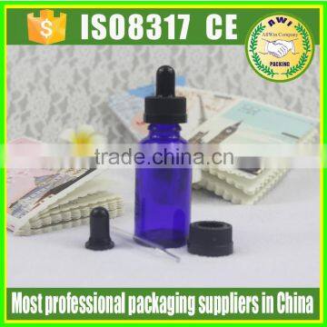 Blue Glass Dropper Bottle, Essential Oil Bottle, Aroma Oil Bottle photo-3