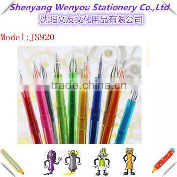 12 colour gel pen set diamond Glitter Gel ink Pen for school student