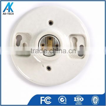 lamp socket e26 with switch , porcelain screw e27 holder china