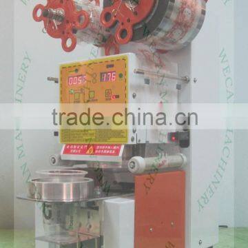 professional plastic cup sealing machine /paper cup sealing machine for bubble tea shop