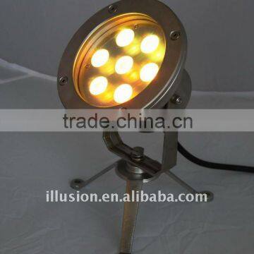 led flood light stainless steel underwater light