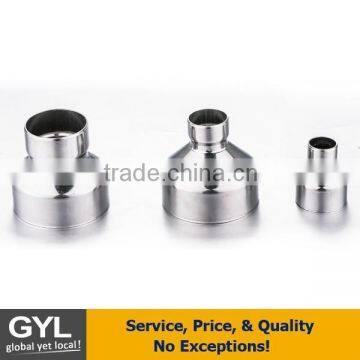 steel water pipe fittings dimensions