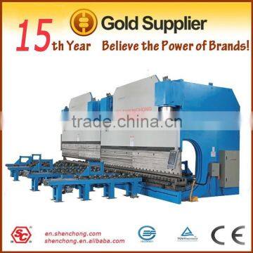 2WE67K-500T/6000 Large CNC hydraulic plates folding machine