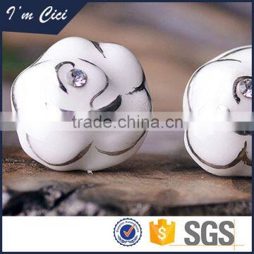 Creative handmade fashion personality ear jewelry ceramic earrings CC-S006