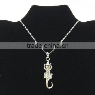 Lovely Lizard Charms Necklace, Animal pendant Necklace Wholesale